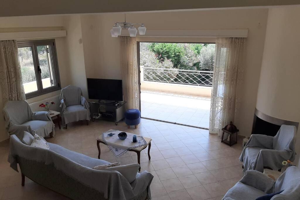 Seaside Villa Andronikos Амаринтос Екстериор снимка